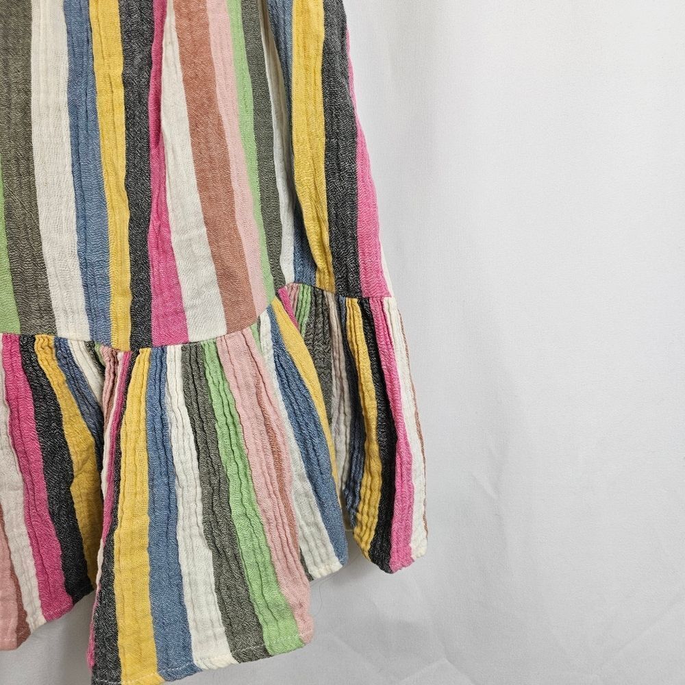 Marine Layer Shirley Off The Shoulder Dress in Stripes - Size M - Picture 6 of 8